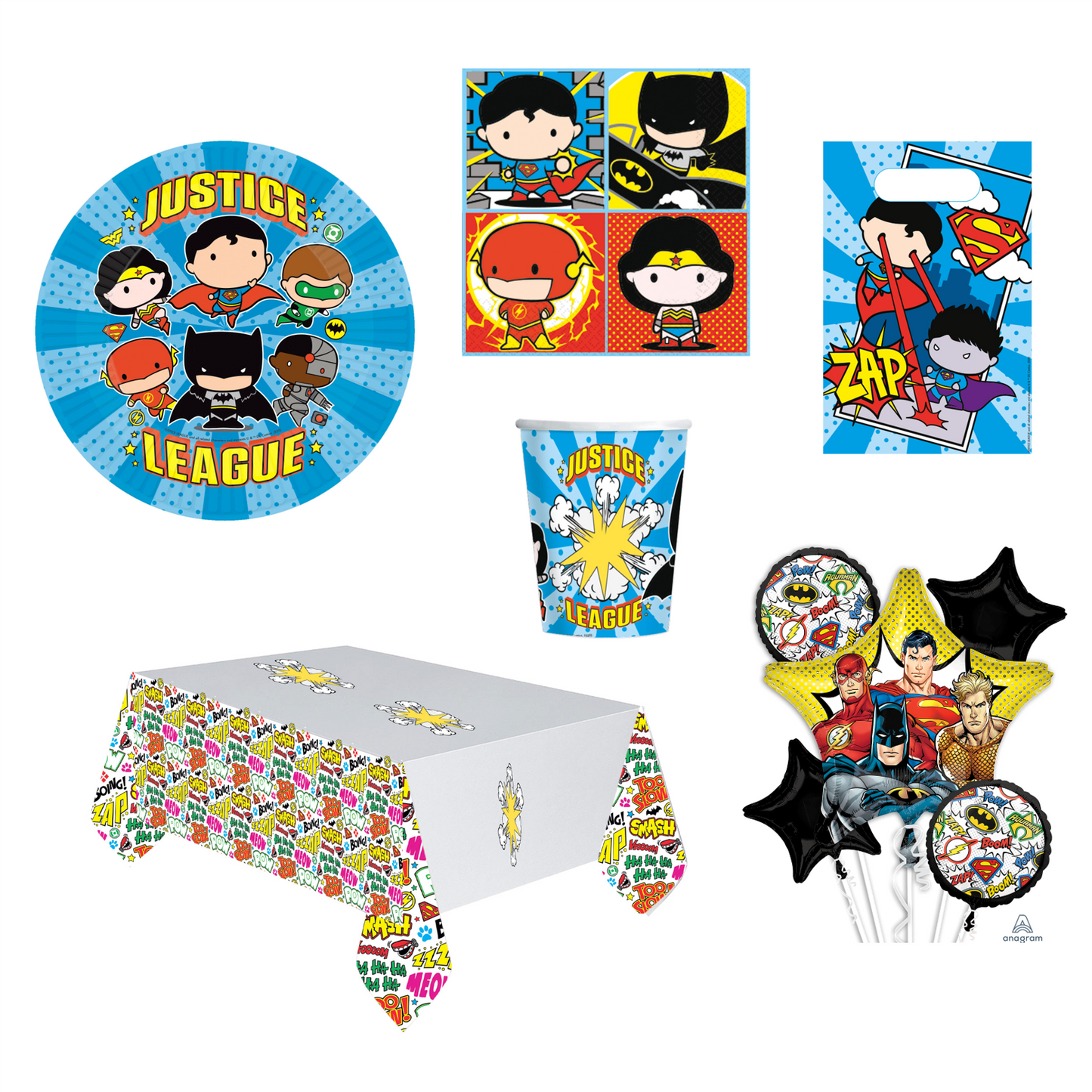 Justice League Bundle For 8 Kids