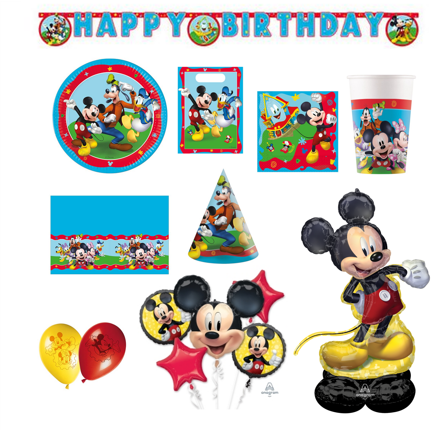 Mickey Mouse Bundle For 8 Kids