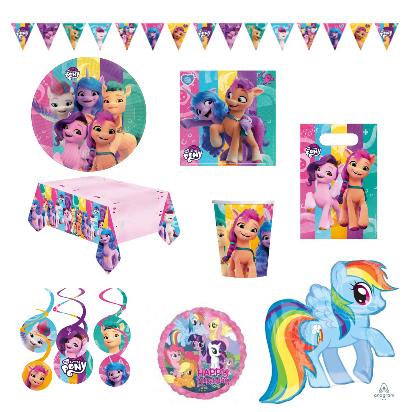 My Little Pony Bundle For 8 Kids