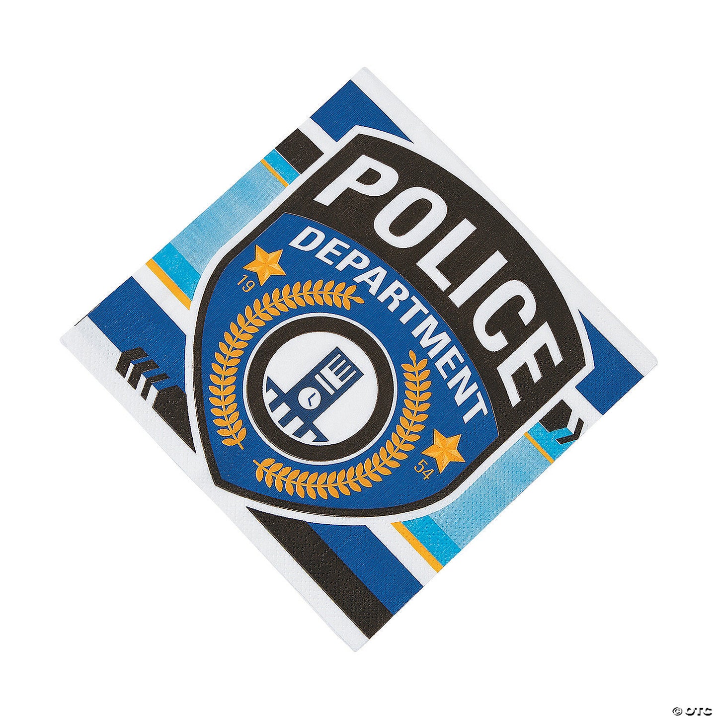 Police Party Luncheon Napkins Pack of 16