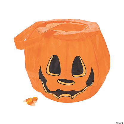 Polyester Collapsible Pumpkin Bags Pack of 3