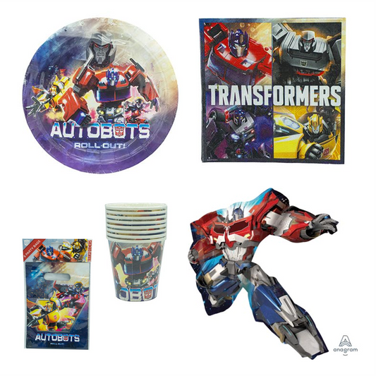 Transformers Bundle Kit For 8 Kids