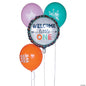 Tribal Baby Shower Foil & Latex Balloons Set of 4